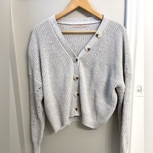 Boutique button sweater